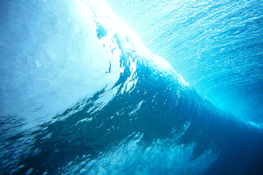 Underwater Wave Photograph by Vince Cavataio - Printscapes