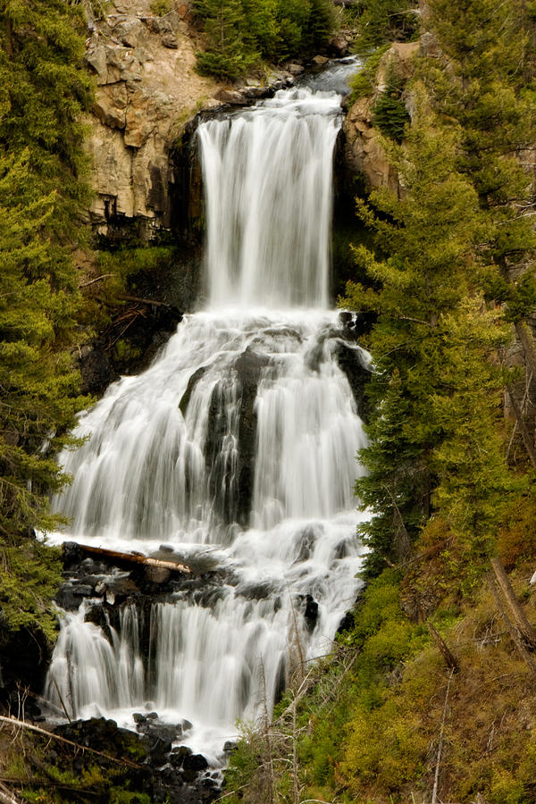 Undine Falls Photograph by Lana Trussell