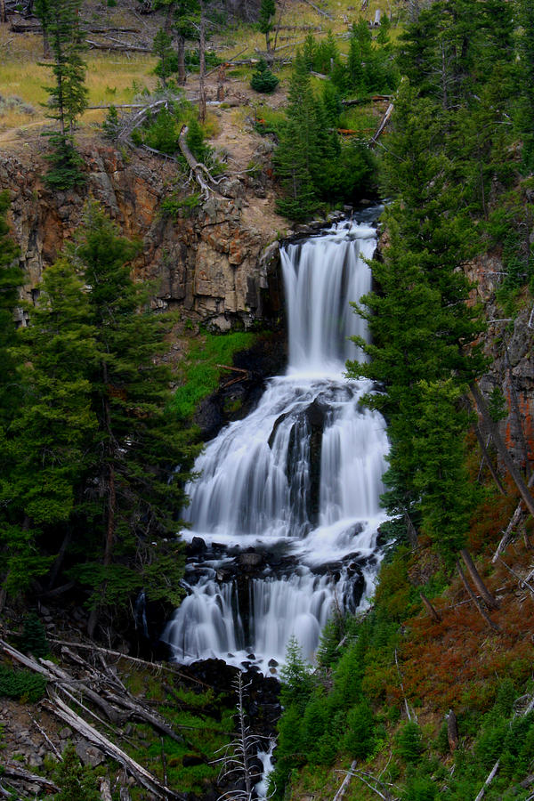 Undine Falls, Yellowstone National Park Photograph by Daniel Coulter ...