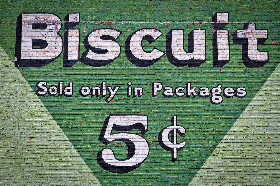 Sign Photograph - Uneeda Biscuit Vintage Sign #2 by Stuart Litoff