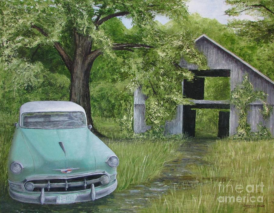 Car Painting - Unfading Classic by Donnis Crowe