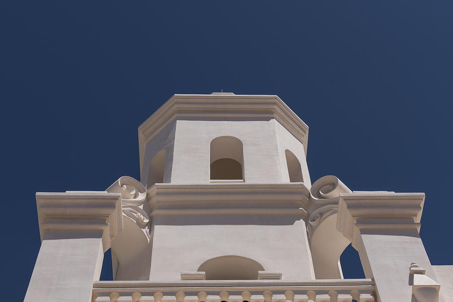 Unfinished Bell Tower - Mission San Xavier del Bac - Tucson Arizona ...