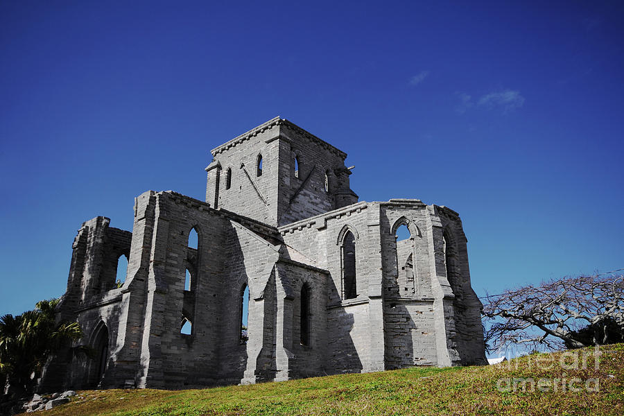 Unfinished Church in Bermuda Photograph by Charline Xia