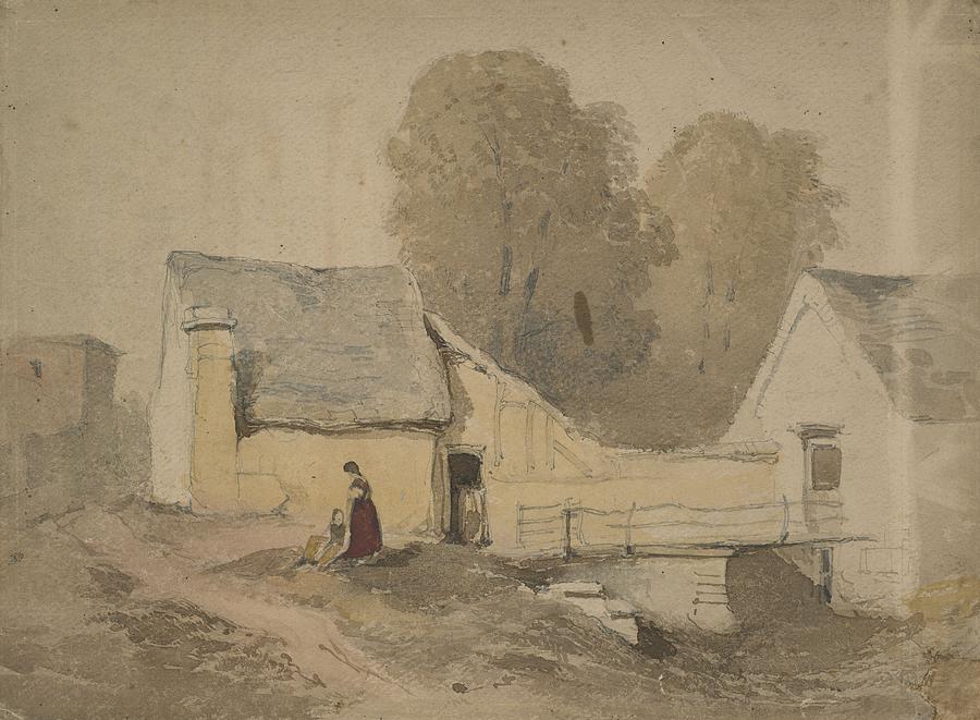 Unfinished study, England, by John Cotman. Painting by Celestial Images