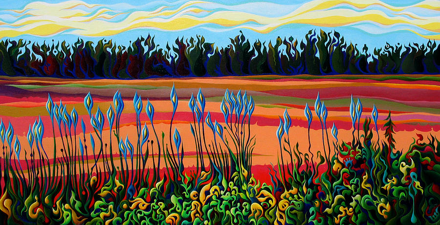 Unharvested Bliss Painting by Amy Ferrari