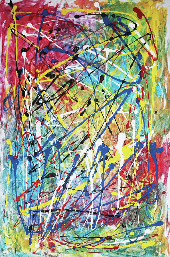 Unhinged Painting by Britnie Walston