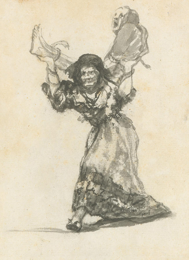 Unholy Union Drawing by Francisco Goya Fine Art America