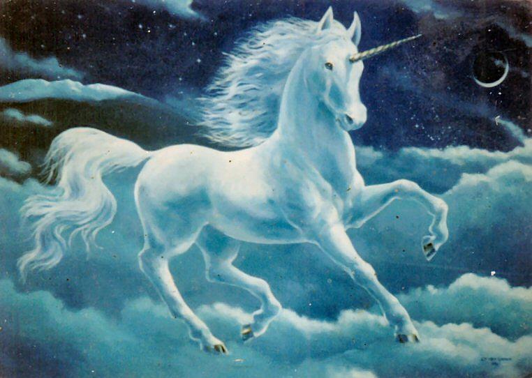 Unicorn Dream Painting by Leif Thor Kvammen