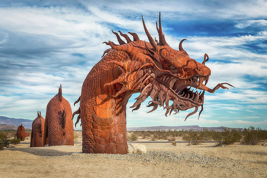 Dragon Photograph - Unicorn Eater by Wayne Stadler