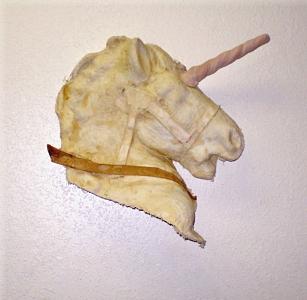 Fantasy Sculpture - Unicorn-hand Built by Christine Ward Fantasy Sculpture - Unicorn-hand Built by Christine Ward