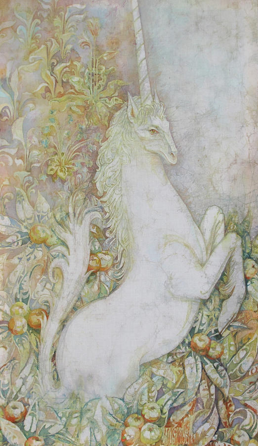 Unicorn Painting - Unicorn by Tanya Ilyakhova