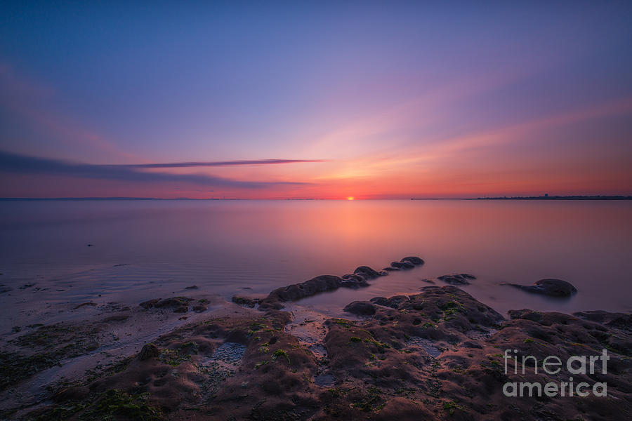 Union Beach NJ Sunrise Photograph by Michael Ver Sprill