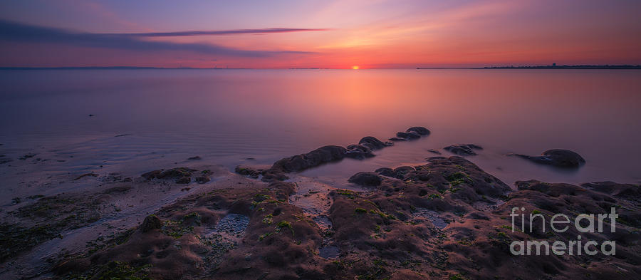 Union Beach Sunrise 16x7 Photograph by Michael Ver Sprill