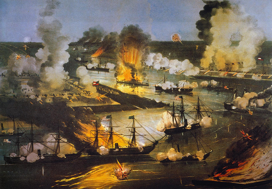 bombardment of the union navy civil war