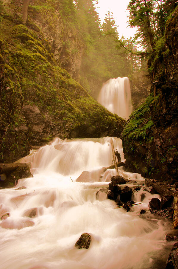 Nature Photograph - Union Creek Falls by Jeff Swan