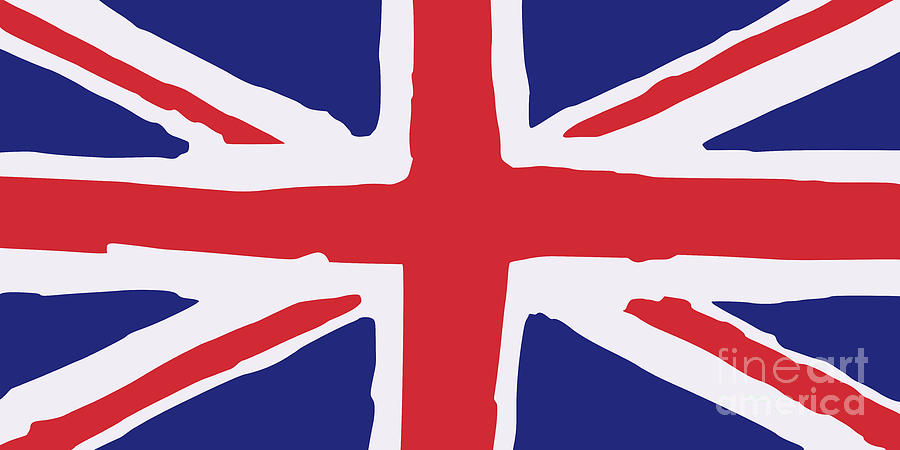 Union Jack Digital Art by Jan Brons - Pixels