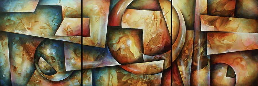 Union One  Painting by Michael Lang