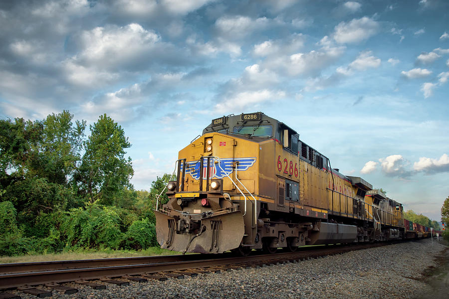 Union Pacific #6286 Photograph by James Barber