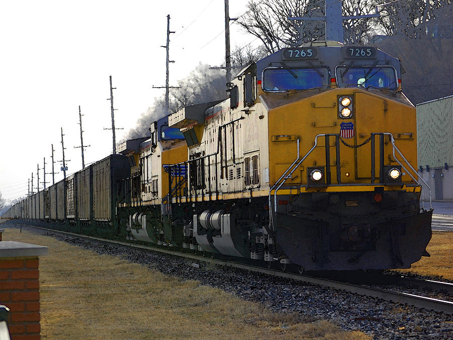 Union Pacific 7265 Photograph by Jame Hayes