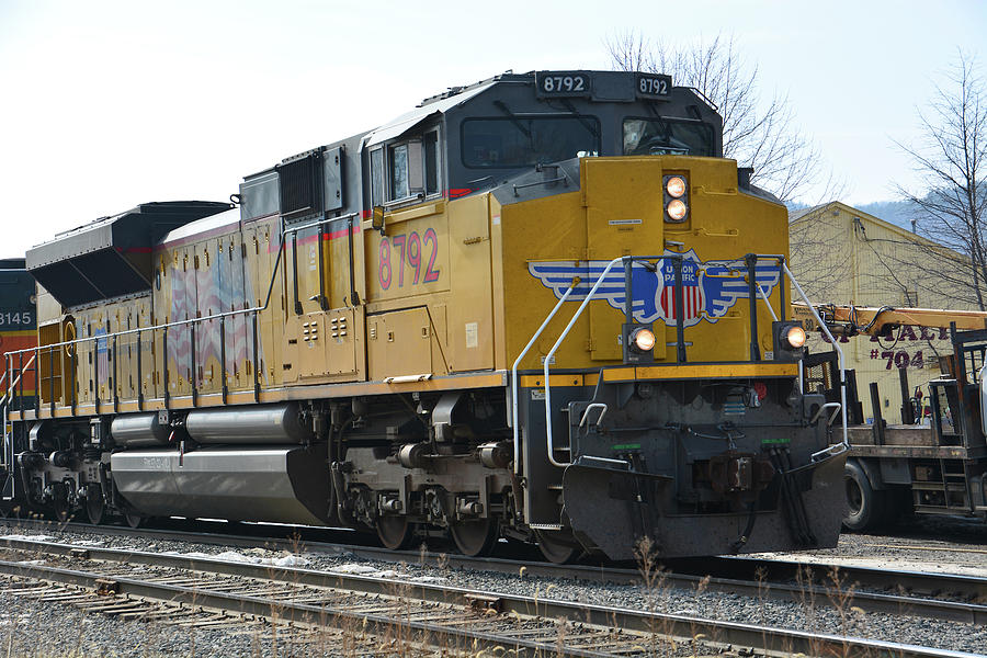 Union Pacific 8792  North Adams Photograph by Mike Martin