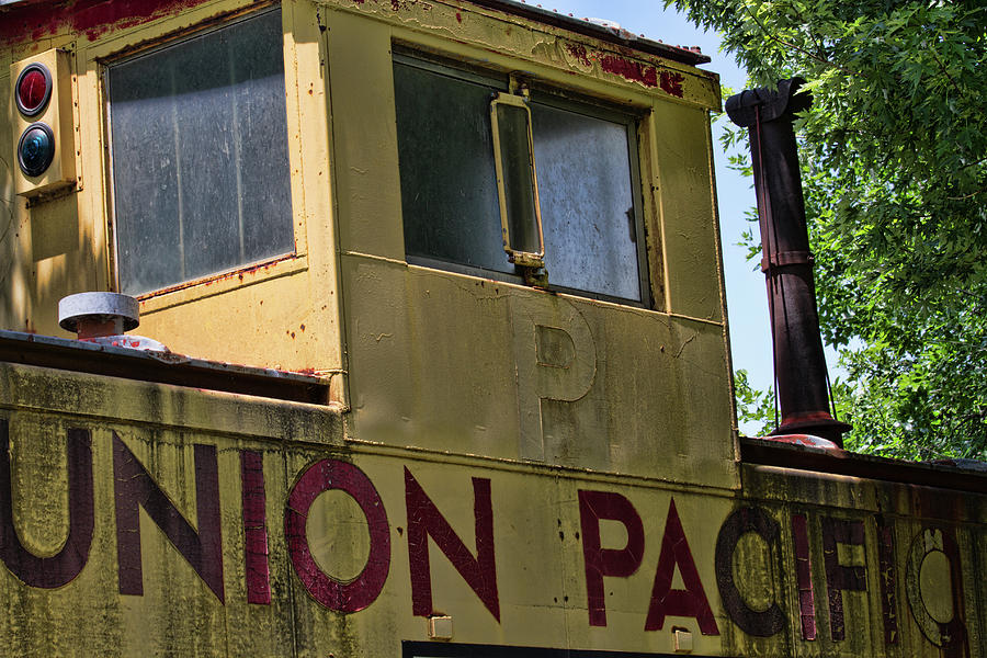 Union Pacific Caboose Crows Nest Photograph by Alana Thrower