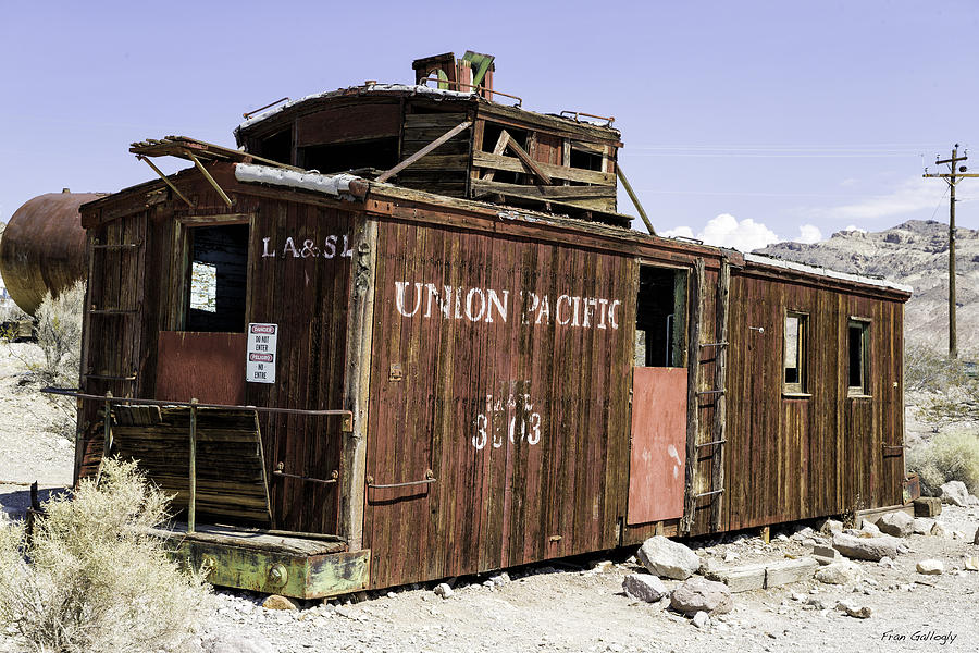 Union Pacific Caboose Photograph by Fran Gallogly
