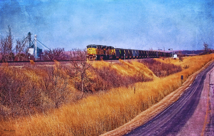 Union Pacific Coal Train Photograph by Anna Louise