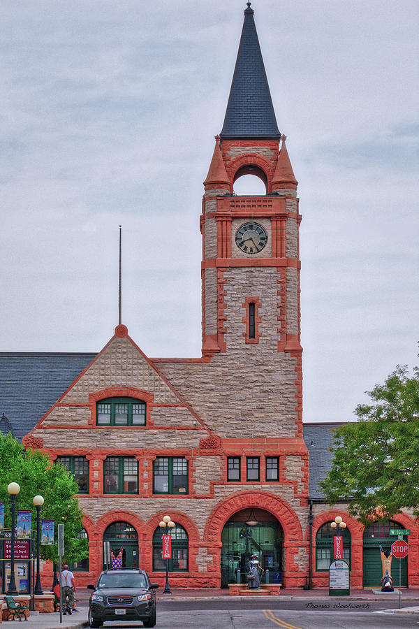 Union Pacific Railroad Depot Cheyenne Wyoming 01 Photograph By Thomas