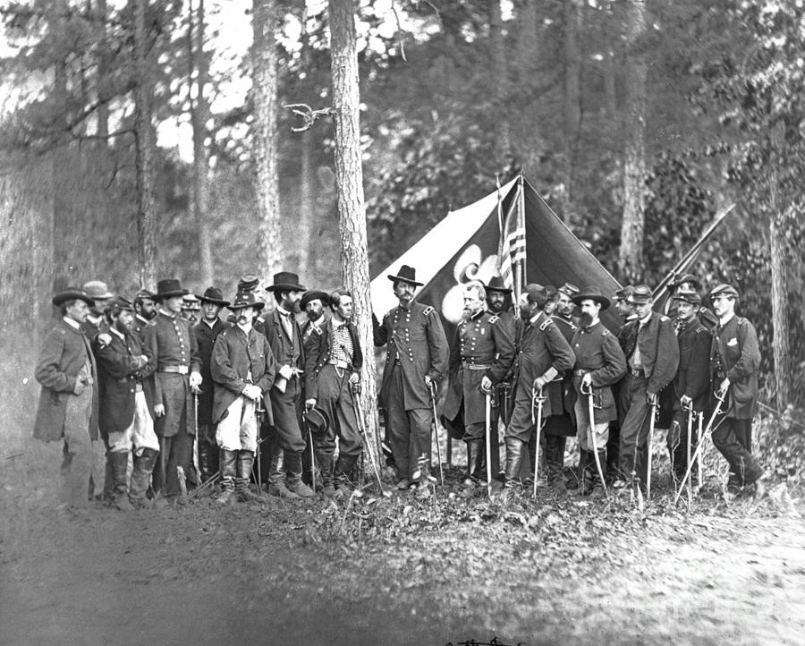 Union Soldiers Photograph by Granger