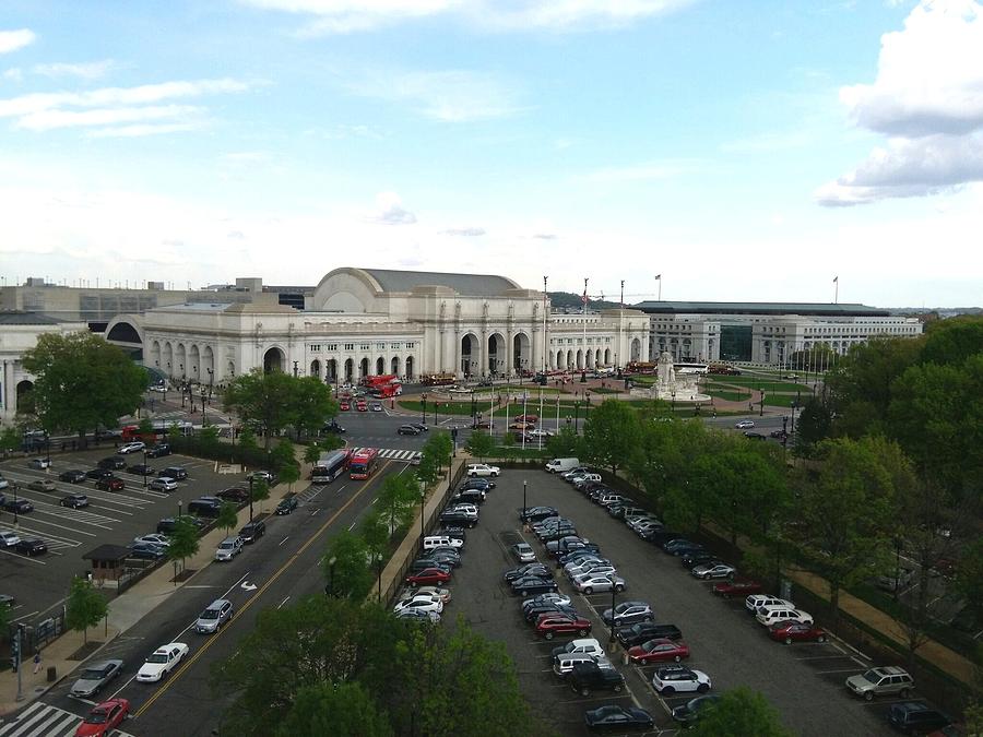 Union Station and Columbus Circle Photograph by Cary Knox - Pixels