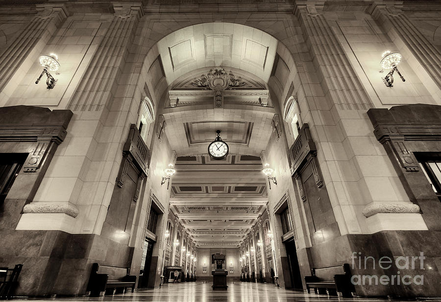 Union Station Arch Photograph by Russell Honey Fine Art America