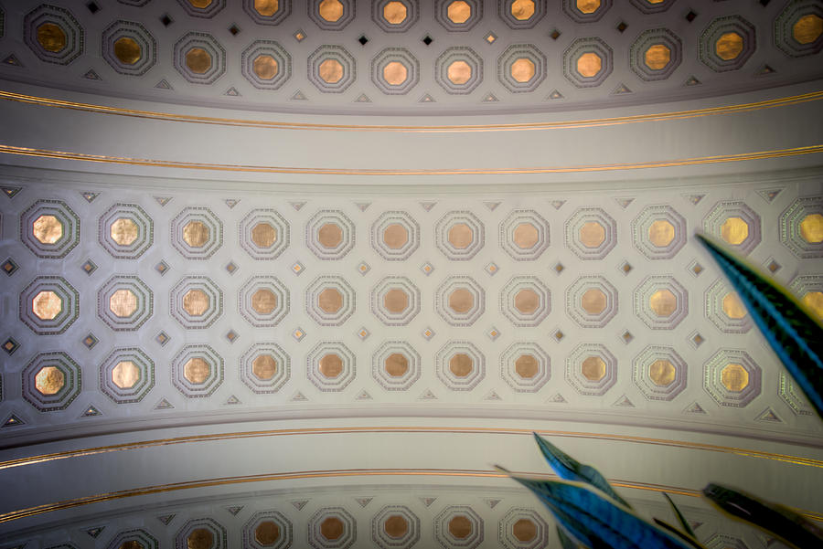 Union Station Ceiling of Gold Photograph by Mark Dodd
