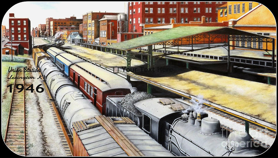 Union Station Drawing by David Neace