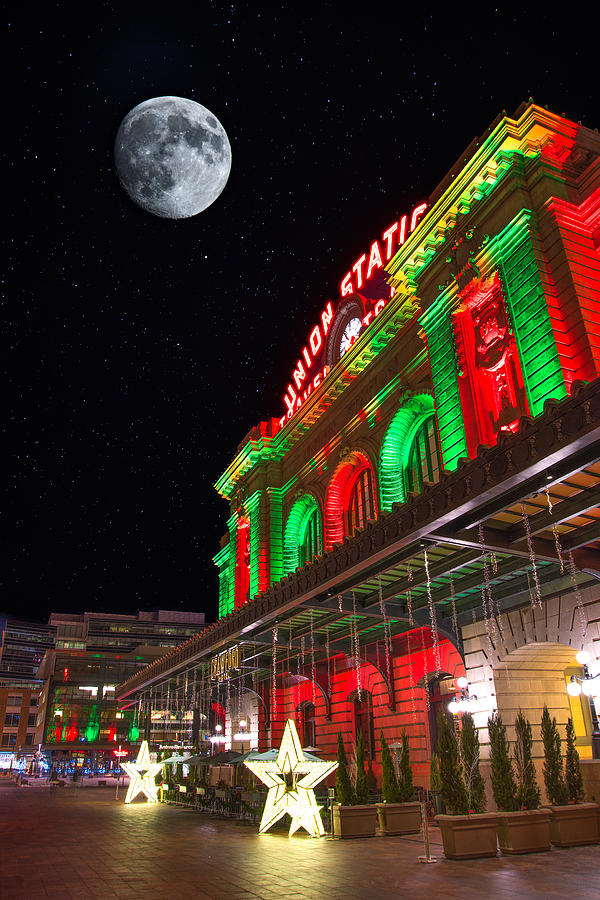 Denver Photograph - Union Station Nights by Darren White