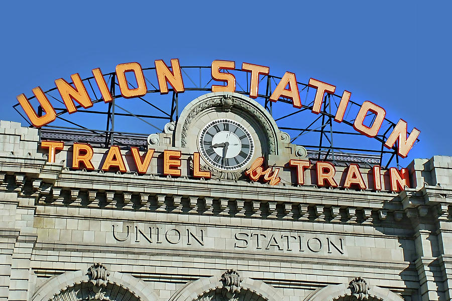Union Station Sign Photograph by Ken Smith