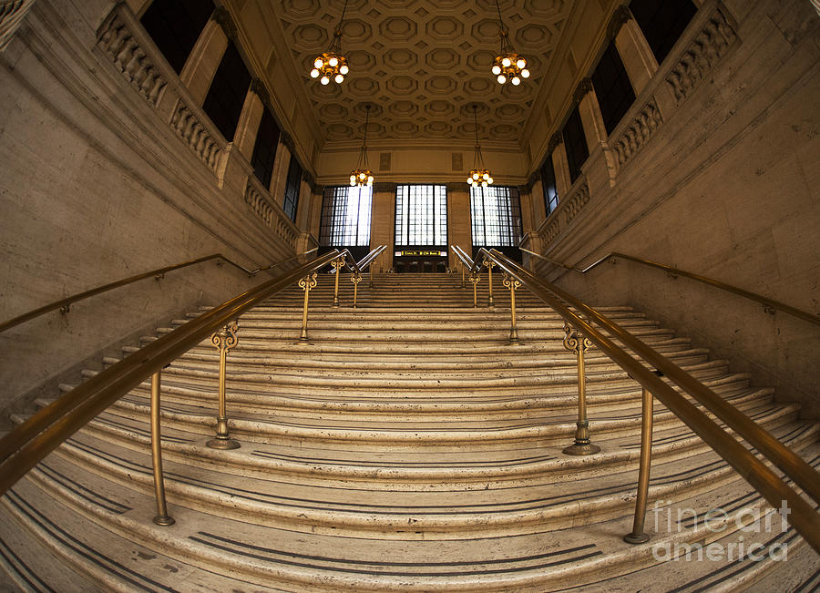 Union Station Stairs Photograph by David Bearden | Fine Art America