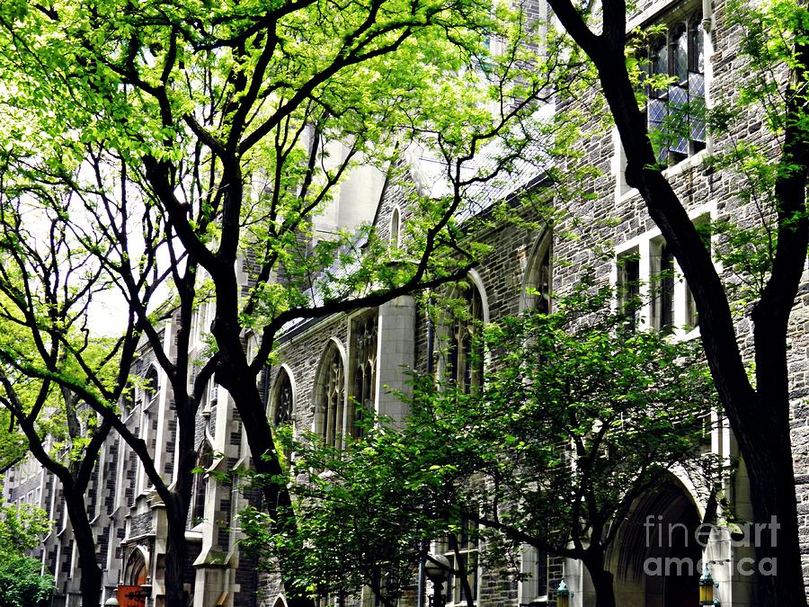 Architecture Photograph - Union Theological Seminary 2 by Sarah Loft
