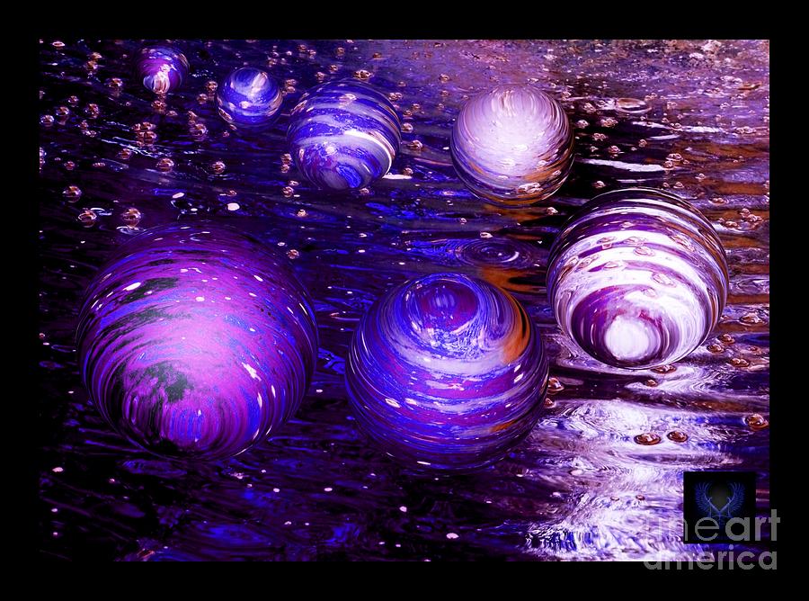Abstract Photograph - Unique Bubbles by Dale Crum