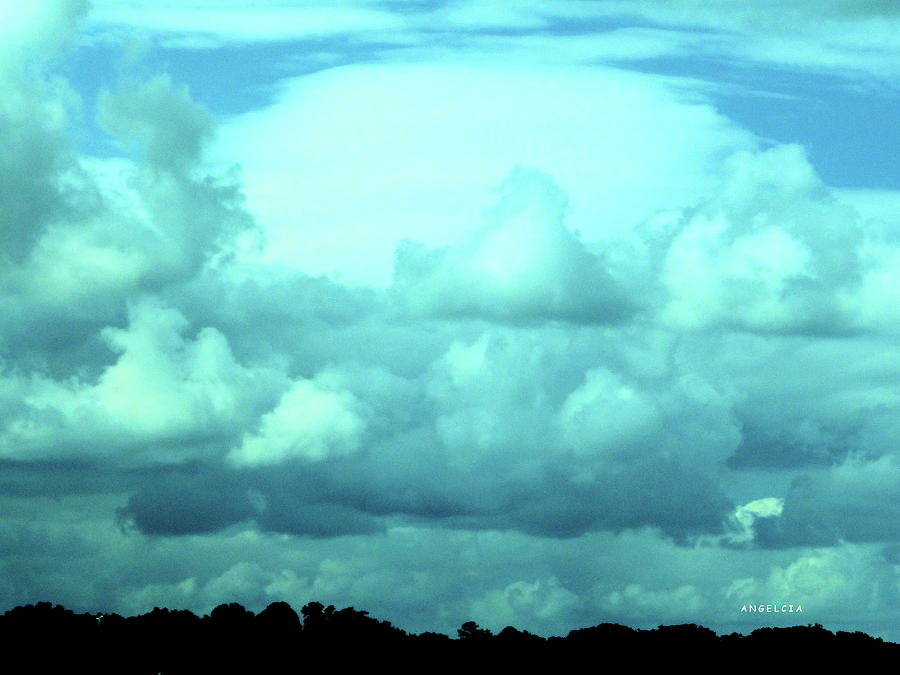 Unique Clouds Photograph by Angelcia Carol Wright - Pixels