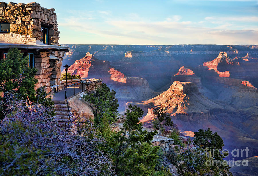 Unique View of Grand Canyon National Park  Photograph by Chuck Kuhn