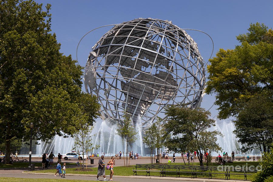 Unisphere in Fushing Meadows Corona Park Photograph by Anthony Totah