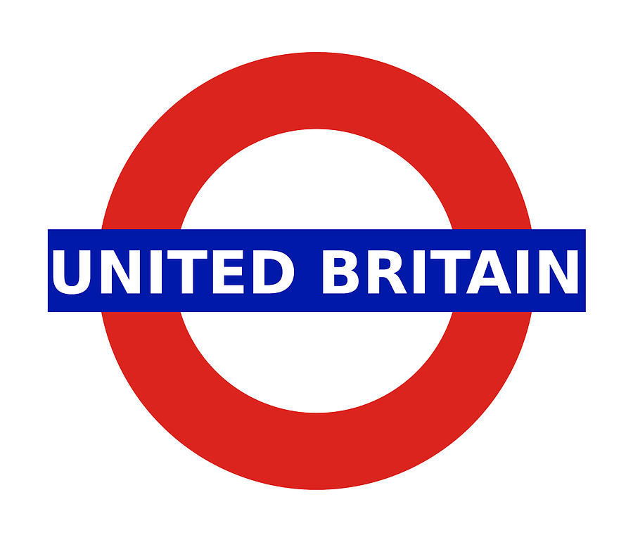 United Britain - Roundel Digital Art by Richard Reeve
