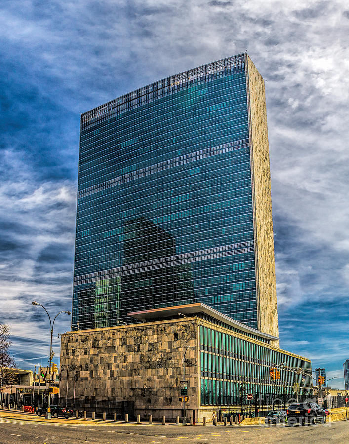 United Nations Headquarters Photograph by Nick Zelinsky Jr
