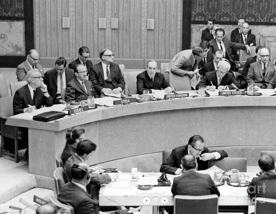 United Nations Security Council Meeting Photograph by Anthony Calvacca ...