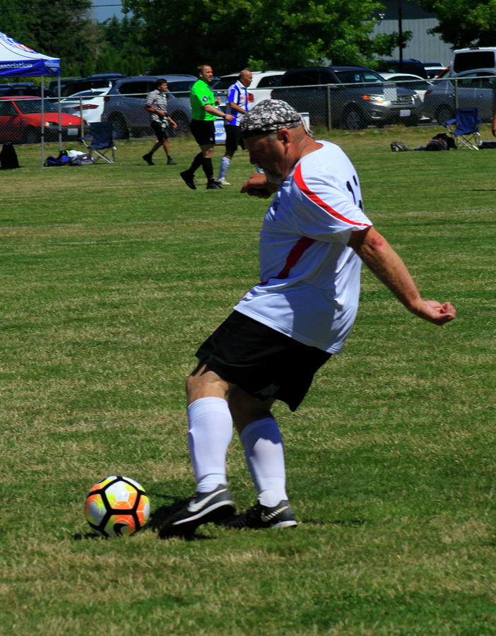 United States Adult Soccer Veterans Cup Bellingham Washington Photograph by Tammy Hankins