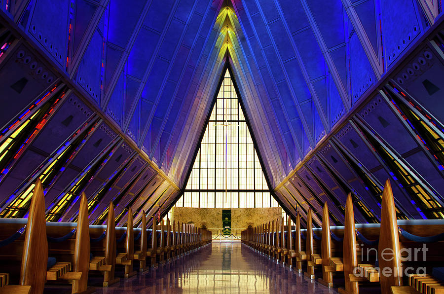 United States Air Force Academy Cadet Chapel 2 Photograph by Bob Christopher