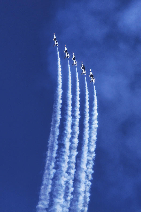 United States Air Force Thunderbirds Photograph by Juli Ellen