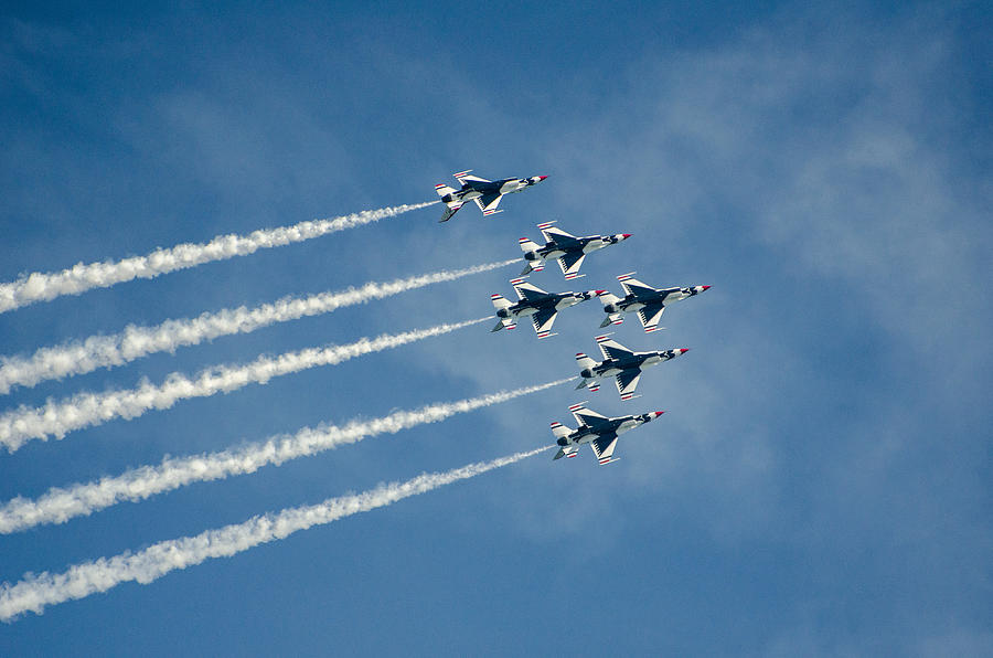 United States Air Force Thunderbirds Photograph by Susan McMenamin