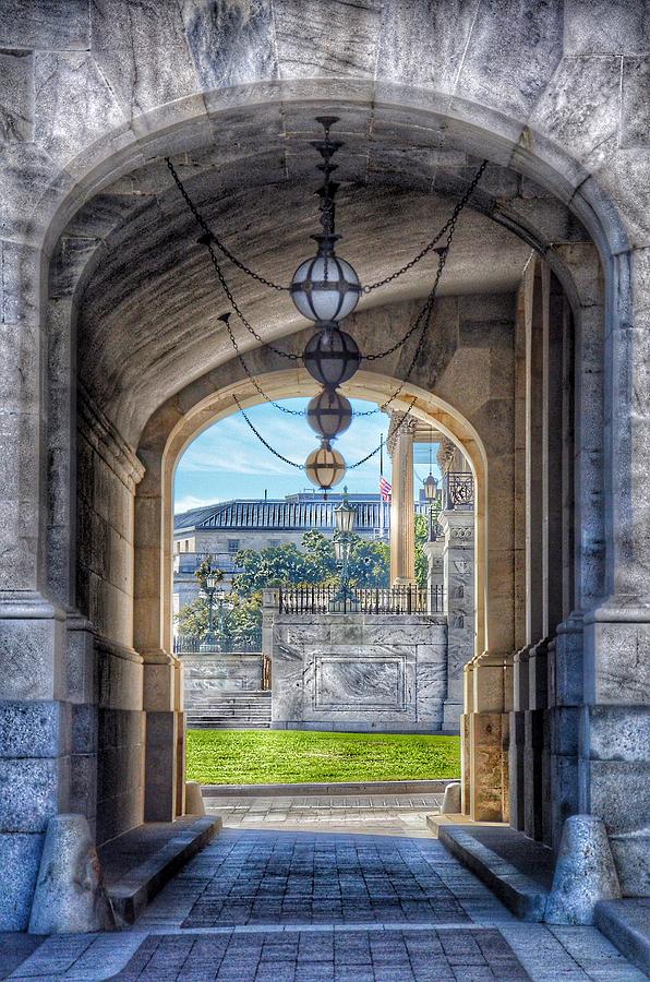 United States Capitol - Archway Photograph by Marianna Mills