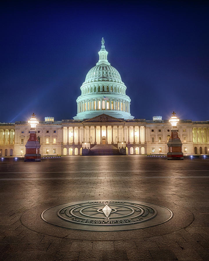 United States Capitol Photograph by C  Renee Martin